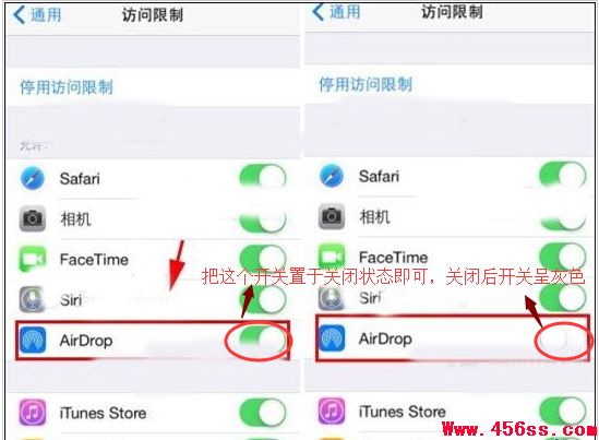 iPhone6 Airdropôرգ