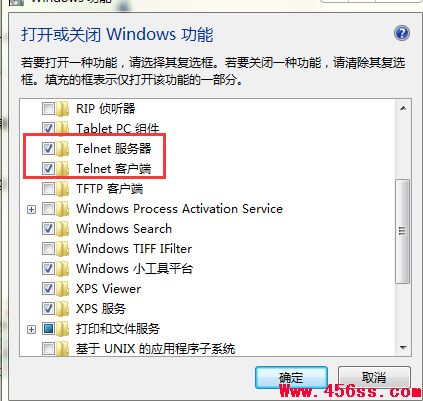 win 7οTelnet