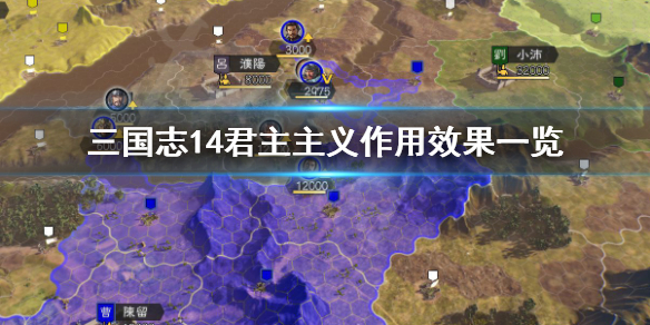 《三国志14》君主主义有什么用